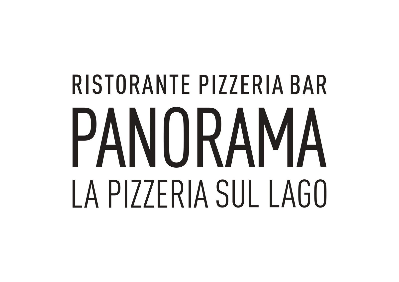 Logo Panorama Pizzeria sul Lago - Calceranica al Lago